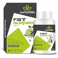 Amyleord Fat Burner Tablet With L-carnitine, CLA, Green Tea Extract, Garcinia Cambogia Extract, Grape Seed Extract And…
