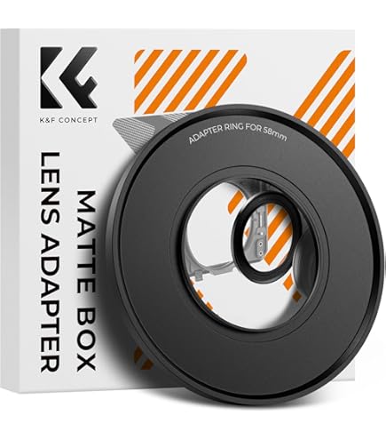 LingoFoto Step Up Ring For Mirrorless DSLR Cameras Camcorder Video