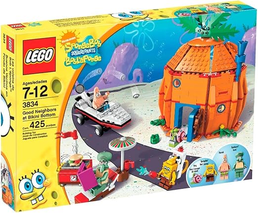 lego de bob esponja