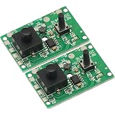 2Pcs 1.2V Solar Lamp String Control Board Circuit Board with Switch Solar Street Light Control Panel Solar Light Controller Module