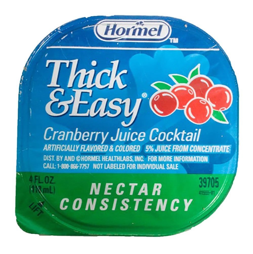 Hormel Drink Thick & Easy Apple Juice (Nectar Consistency