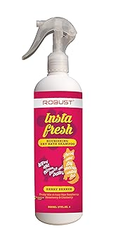 ROBUST Instafresh (Nourishing Dry Bath Shampoo) : Berry Breeze 250 ml