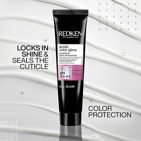 REDKEN ACIDIC COLOR GLOSS CONDITIONER FOR COLOR-TREATED HAIR | WITH COLOR PROTECTION TO HELP PROLONG HAIRCOLOR AND ADD SHINE