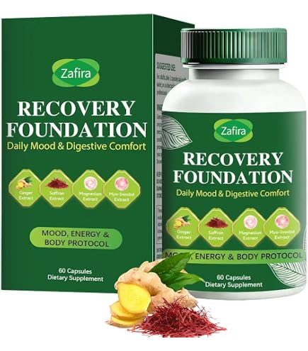 Amazon.com: Boreome Zafira Recovery Foundation Capsules | All