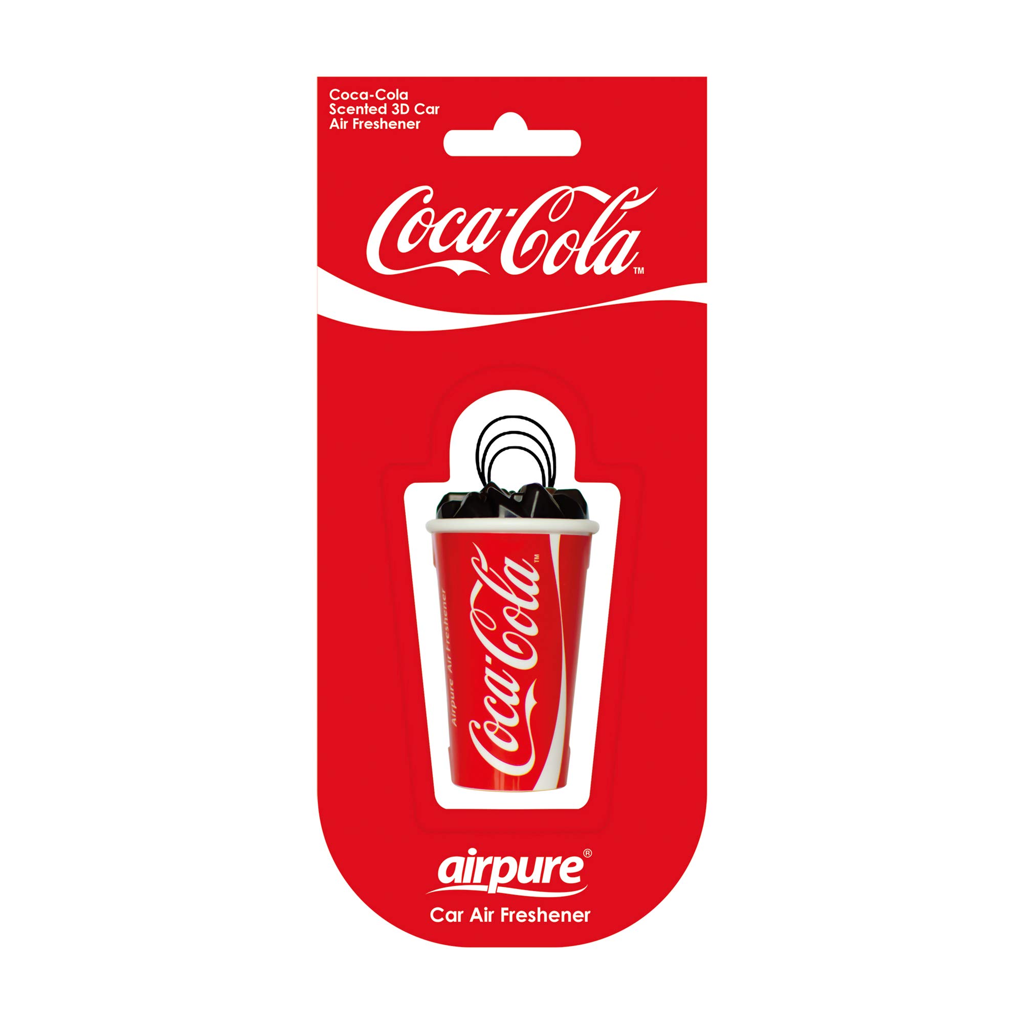 Coca Cola AIRPURE CAR AIR FRESHENER 3D COCA-COLA ORIGINAL