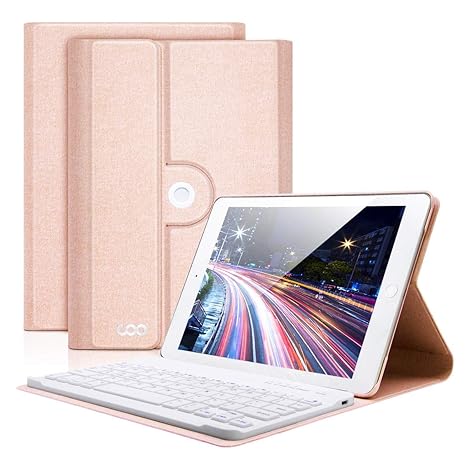 COO Tastatur für iPad Mini 4, iPad Mini 4, mit integrierter Bluetooth-Tastatur, abnehmbar, für Apple iPad Mini 4 (Modell A153