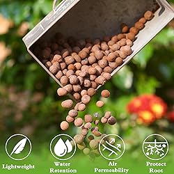 Halatool 8LB Clay Pebbles for Plants 4mm-16mm