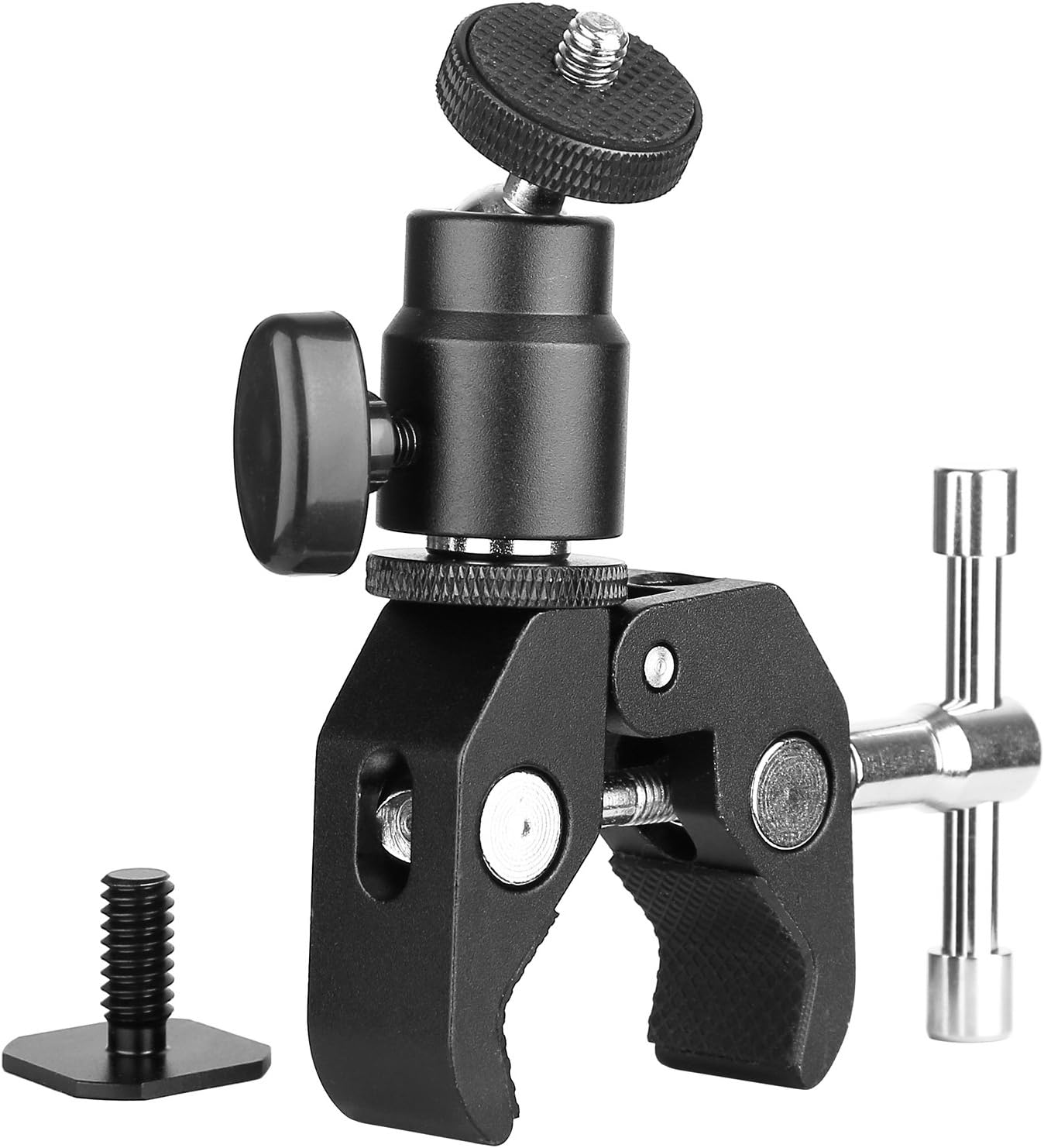 ChromLives Camera Clamp Mount Ball Head Clamp Super Amazon.co.uk