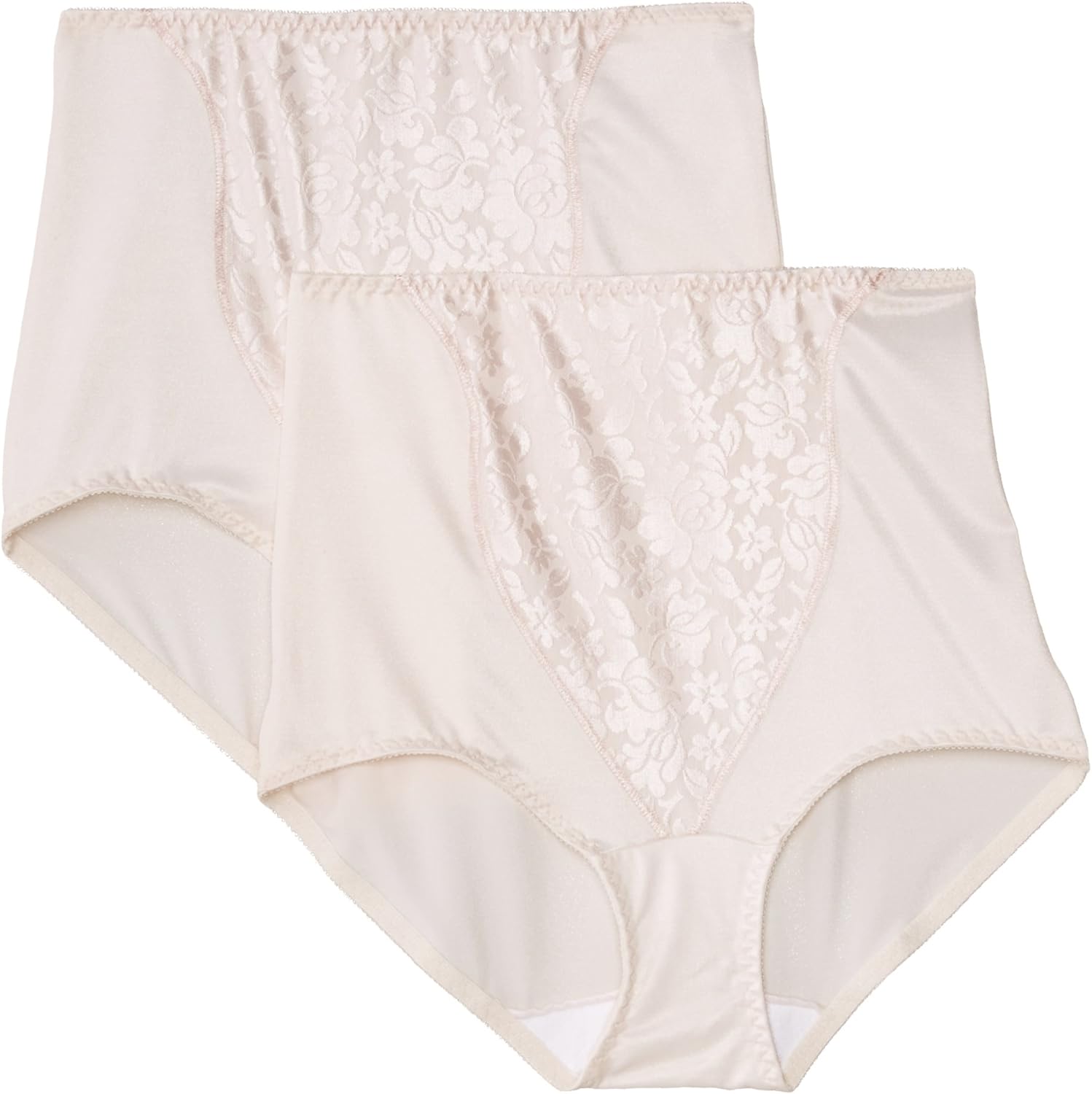 Bali Women's Shapewear Double Support® Coordinate Brief with Lace Tummy