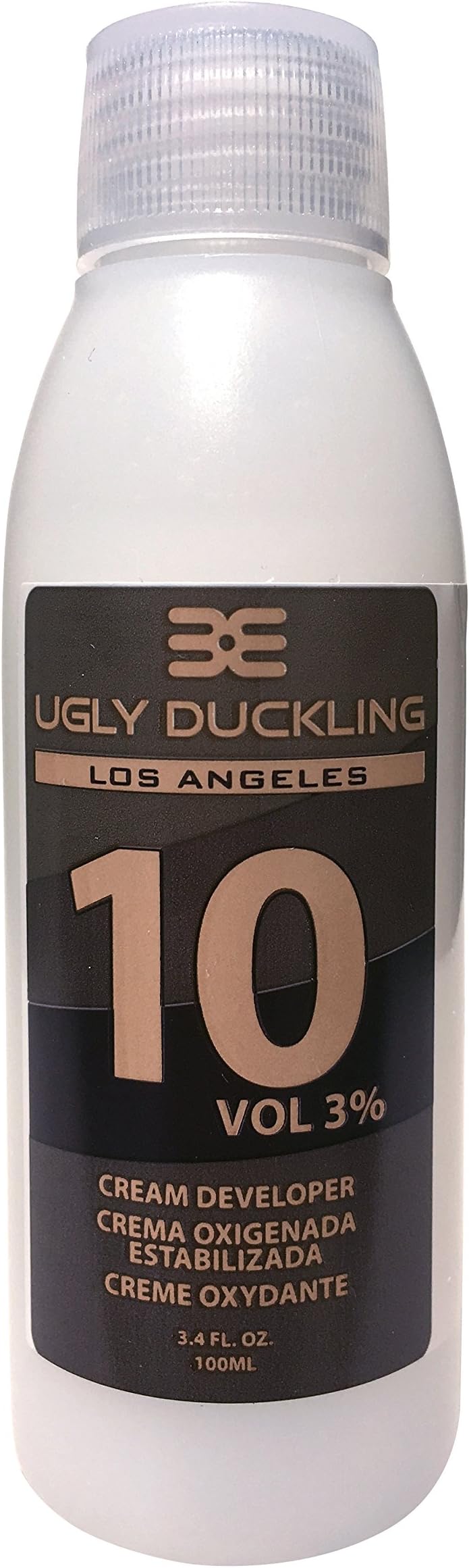 Ugly Duckling Los Angeles Professional Cream Developer 33 oz (1 liter) For salon use, large size. Made in Europe