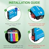 SINOPRINT 405XL Ink Cartridges 5-Pack for Epson WorkForce Pro WF-3820 3830 4820 view 4