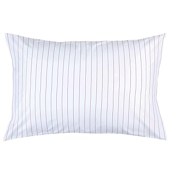 Amazon Com Carousel Designs Amethyst Pinstripe Pillow Case