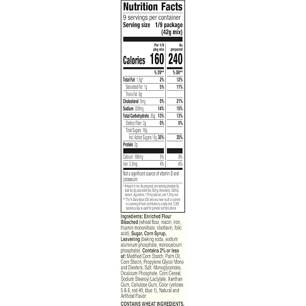 BETTY CROCKER DELIGHTS SUPER MOIST PARTY RAINBOW CHIP CAKE MIX, 13.25 OZ