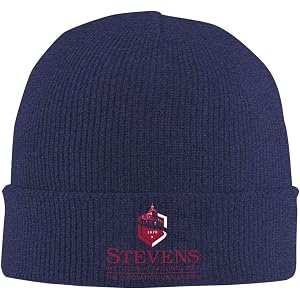 Orldit Stevens Institute of Technology Beanie Hat for Men and Women Winter Warm Hats Knit Slouchy Thick Skull Cap