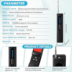 kasioo Hidden Camera Detectors, Listening Device