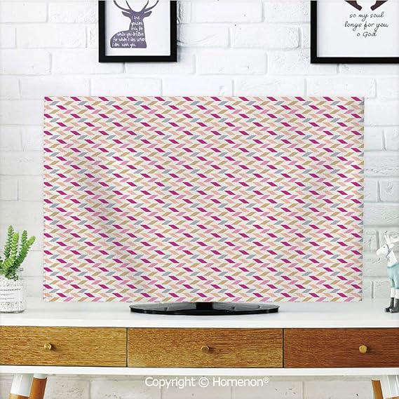 Indoor TV dust Cover,Cover Type 55 inch LCD TV 3D Print