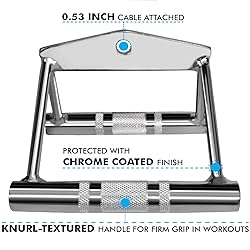 A2ZCARE LAT Pull Down Cable Machine Attachment