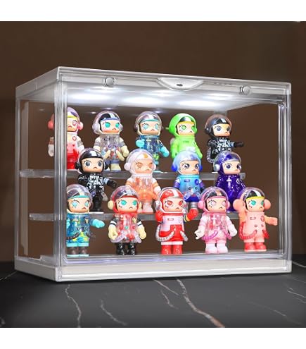 Amazon.com: POP MART 100% Assemblable Lighted Display Container