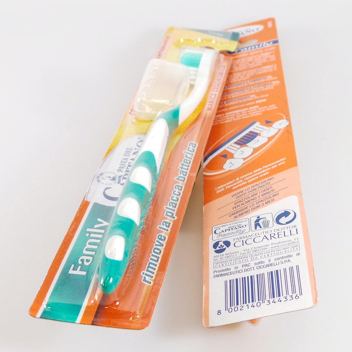 Pasta del Capitano Family Toothbrush, Hard
