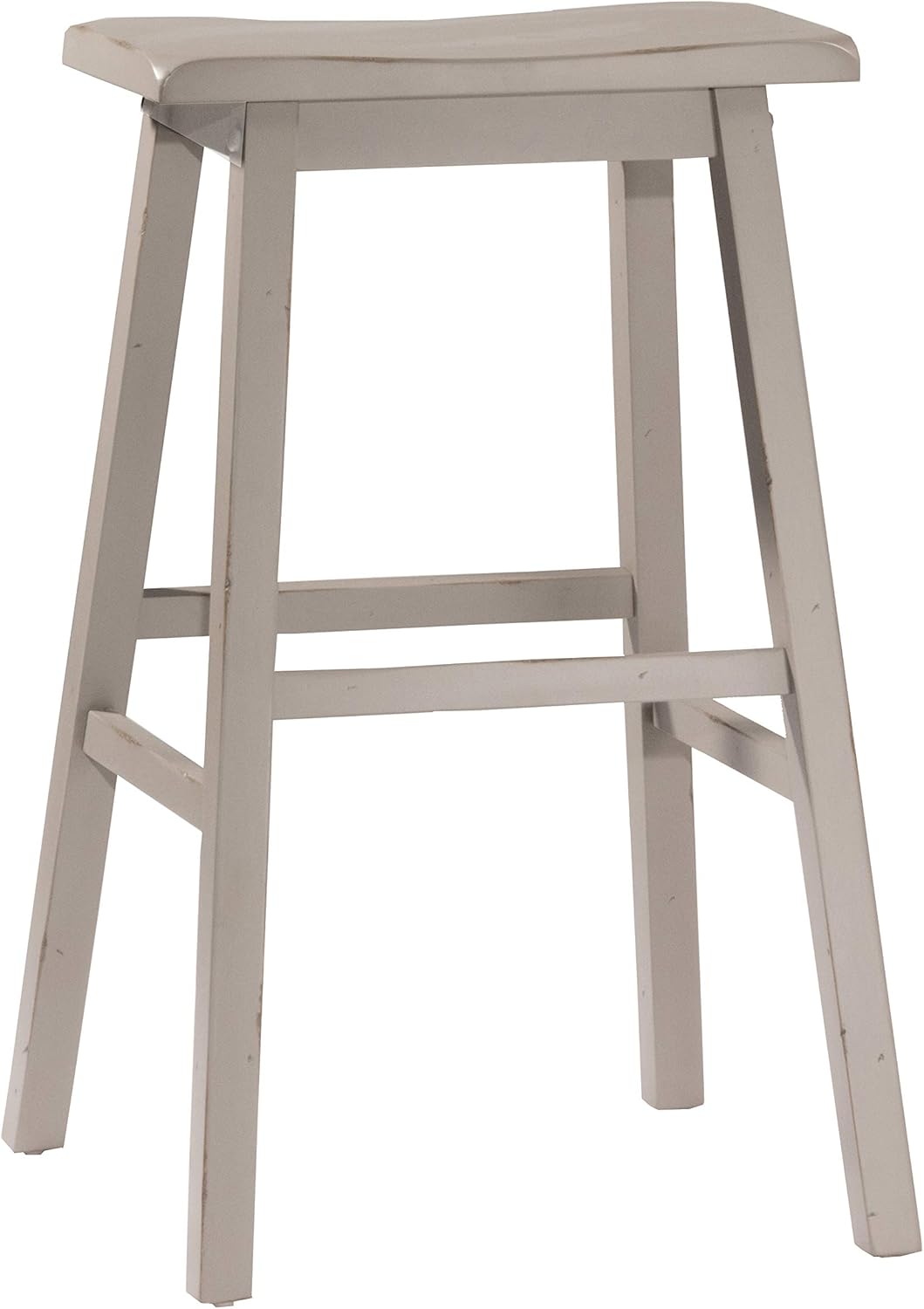Hillsdale Furniture Moreno Backless Counter Height Stool, Distressed Gray