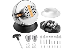 DZQ Ball Vise 4" Engraving Setting Tool 360°Rotation Professional Ball Vise 36PCS Attachment Jewelry Engraving Block Tools Standard Block