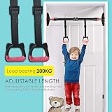 PenuSpt Gymnastics Rings for Kids with Straps 200kg Load Non-Slip view 3
