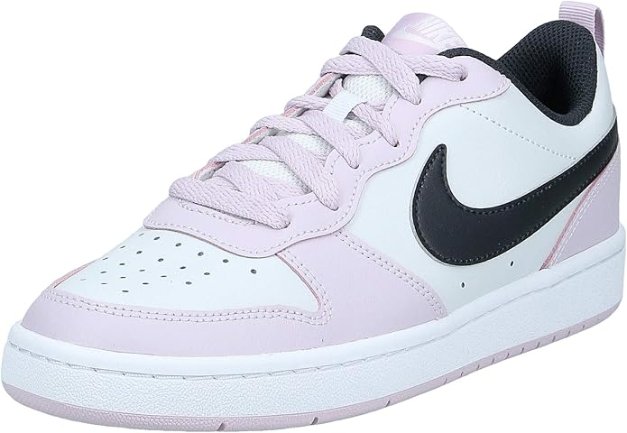 Nike Court Borough Low 2 Gs Basket Photon Dust Off Noir Ice Lilac White 39 Eu Amazon Fr Chaussures Et Sacs