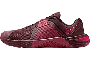 Nike Metcon 10 Sneakers for Women, Burgundy Crush Rush Pink Sweet, 8.5 US