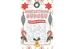Stocking Stuffers: Christmas Sudoku: Christmas Activity Book with 200 Sudoku Puzzles for Adults, Teens and Seniors, Christmas Gifts ideas Stocking Stuffers
