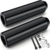 MoKitDora 5.98" Dyna Upper Shock Mount Guard Frame Sliders Anti Crash Protector for 2006-2017 Harley FXD Street Bob Low Rider Fat Bob Wide Super Sport Low Glide, Black