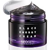 [K-Beauty] Neogen Dermalogy Black Energy Cream | Revitalizing &amp; Nourishing Gel Moisturizer Sleep Mask Facial Cream w/Plant-Derived Ingredients 2.7oz