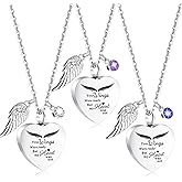 RJCMJDEU 3 Pack Heart Urn Necklaces for Ashes for Women Men Cremation Jewelry for Human Ashes, Heart Memorial Locket Urns Pendant Ashes Keepsake