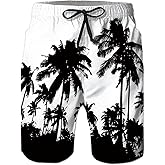 Belovecol Mens Swim Trunks Summer Quick Dry Board Shorts Beach Mesh Lining Bathing Suit with Side Pockets S-3XL
