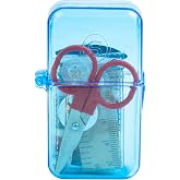 SINGER 01927 Travel Sewing Kit in Case, Assorted Colors, Multicolor