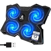 Klim Wind Laptop Cooling Pad - More Than 500 000 Units Sold - The Most Powerful Rapid Action Cooling Fan - Laptop Stand with