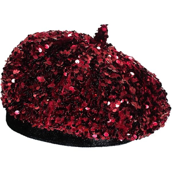 Bling Beret Hats for Women Color Paris Artist Cap  display picture 2