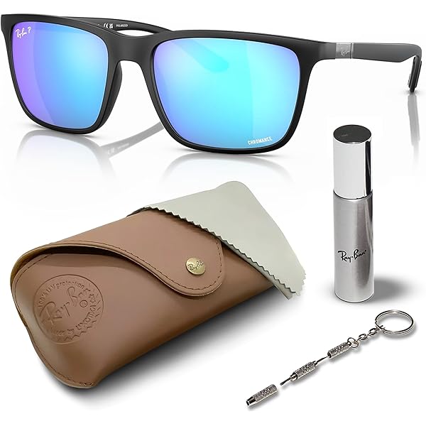 Amazon.com: Ray-Ban Unisex RB4385 Liteforce Rectangular Sunglasses