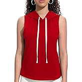 Xeoxarel Women's Sleeveless Vest Hoodies Tank Top (S-XL)