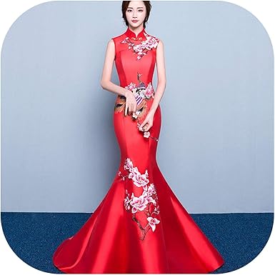 amazon red gown