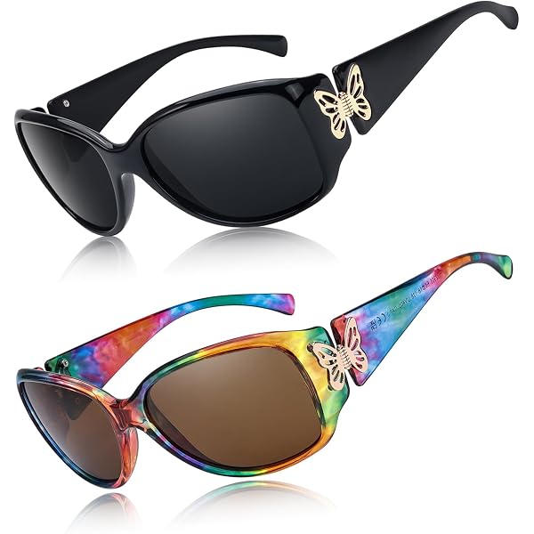 Amazon.com: Y2K Trendy Butterfly Sunglasses For Women  display picture 3