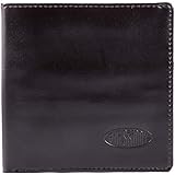 Big Skinny Men's World Leather Bi-Fold Slim Wallet, Holds Up to 35 Cards