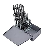 Drill America 25 Piece High Speed Steel Drill Bit