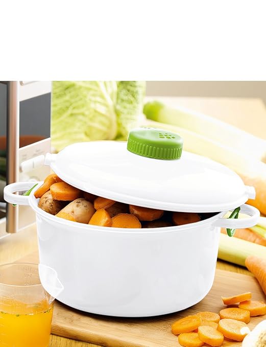 Microondas olla a presión talla única multicolor: Amazon.es ...