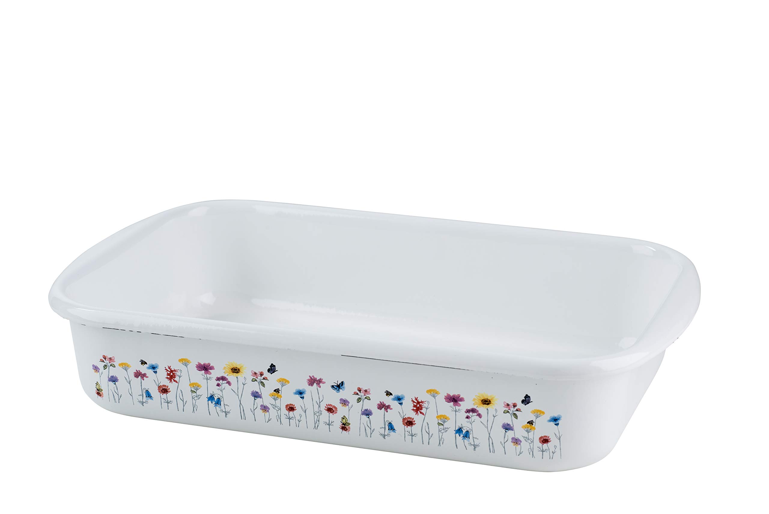 RIESS 0433-070 Frying pan 35x23x7.5 cm, COUNTRY, SPECIAL EDITION FLORA, Baking dish, Induction