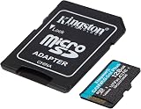 Kingston Canvas Go Plus microSDXC 128GB U3 V30 A2 Memory Card 170MB/s + ADP view 2