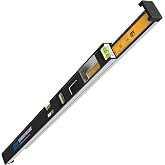 OX Speedframe Extendable Level - 29-48" Adjustable Length Measuring Tool | Extends from 29 to 48 inches - 3 level vials - point-to-point measuring - scribing edge - for cabinet &amp; trim installation
