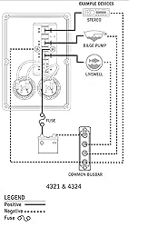 Blue Sea Systems 4321 Circuit Breaker Switch