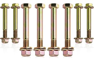 Front Control Arm Bolts Compatible with Jeep Cherokee XJ 1984-2001, Grand Cherokee WJ 1999-2004,Comanche MJ 1986-1992