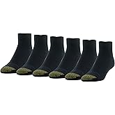 GOLDTOE Men's Cotton Low Cut Sport Liner Socks (6 Pairs)