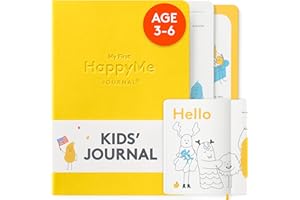 THE HAPPYME JOURNAL My First HappyMe Journal for Kids: Promote Happiness, Cultivate Positive Habits and Nurture Curiosity for Little Explorers - Interactive Guided Journaling Book for Inquiring Minds of Children Ages 3-6